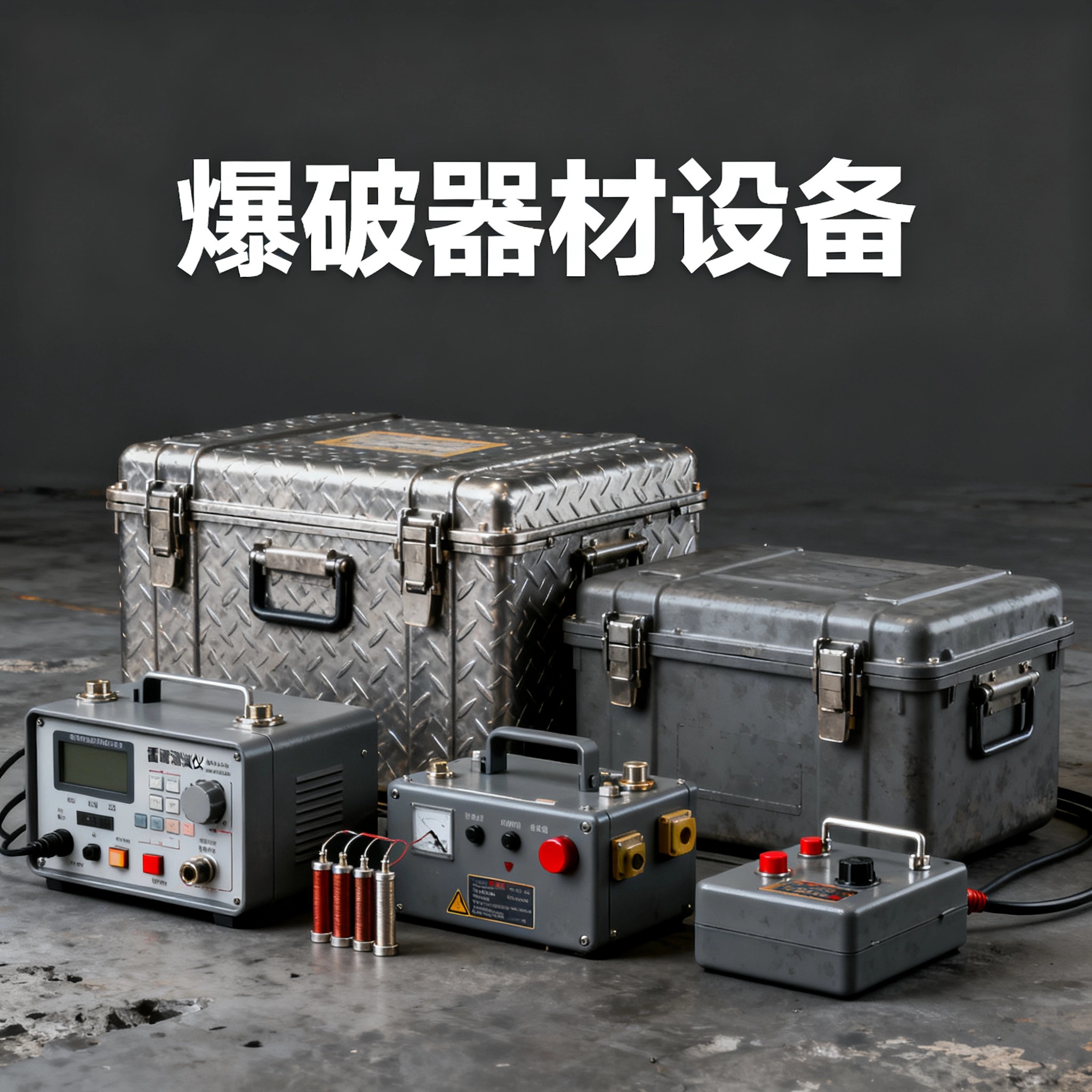 抱罗镇爆破工程师的“兵器库”：常用器材一册通